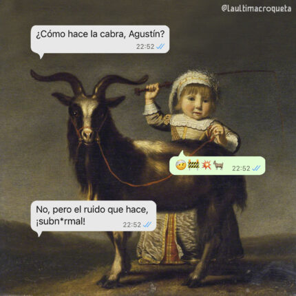 CÓMO HACE LA CABRA AGUSTÍN