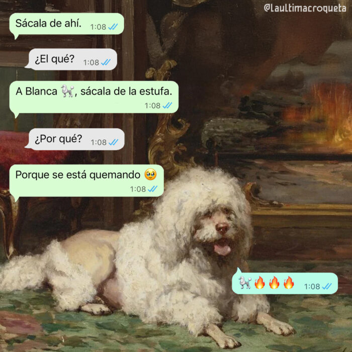 LA BLANCA SE ESTÁ QUEMANDO - Imagen 1