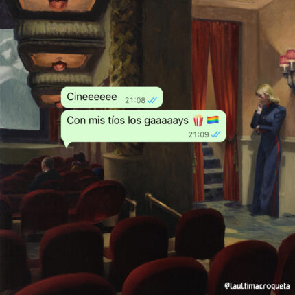 CINE CON MIS TÍOS LOS GAYS