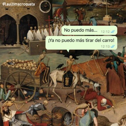 NO PUEDO TIRAR MÁS DEL CARRO