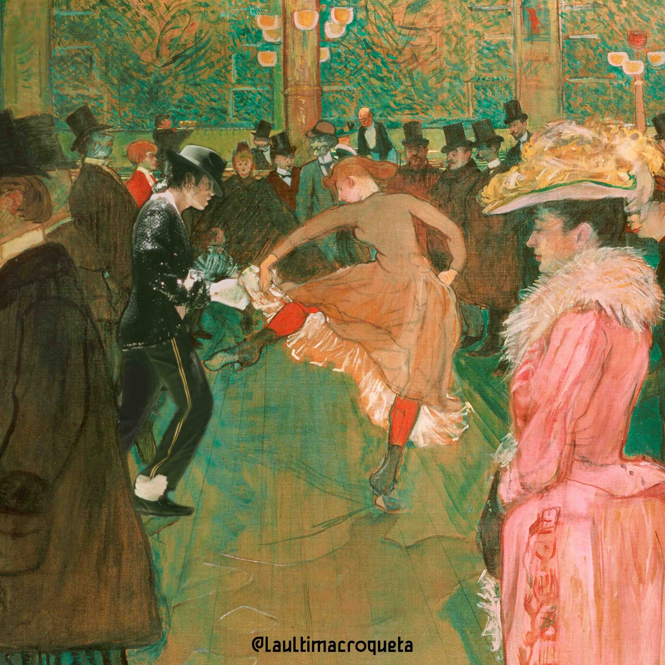 mj-lautrec2 MICHAEL JACKSON II - Imagen 1