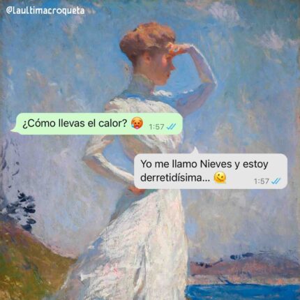 ME LLAMO NIEVES Y ESTOY DERRETIDÍSIMA