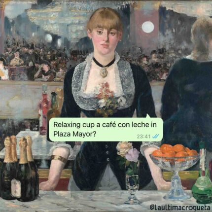 RELAXING CUP OF CAFÉ CON LECHE